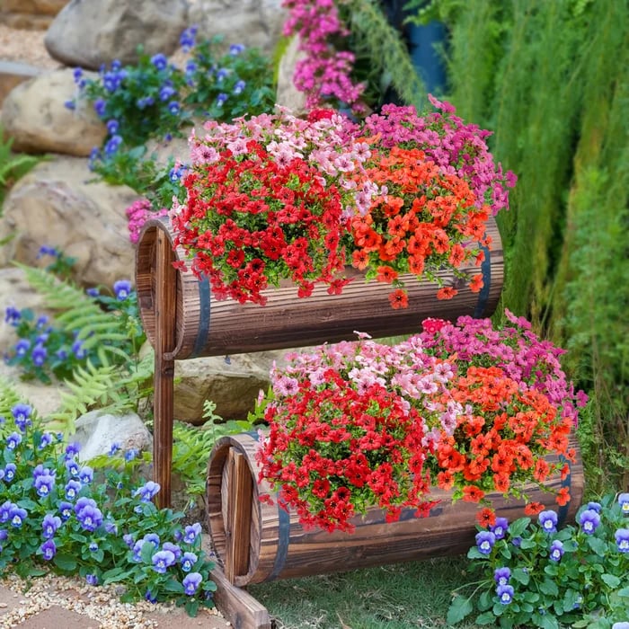 🔥LETZTER TAG 70 % RABATT🔥Outdoor-Pflanzen – Künstliche Blumen