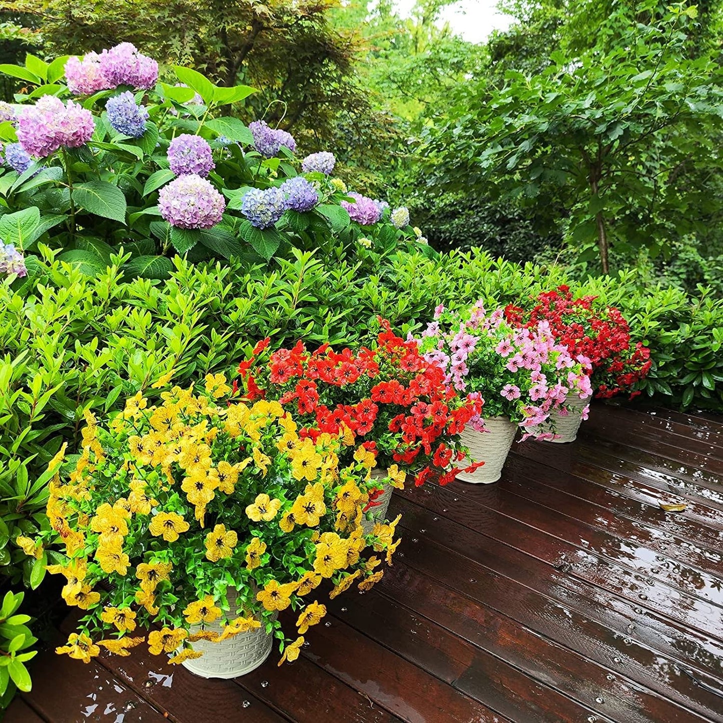 🔥LETZTER TAG 70 % RABATT🔥Outdoor-Pflanzen – Künstliche Blumen