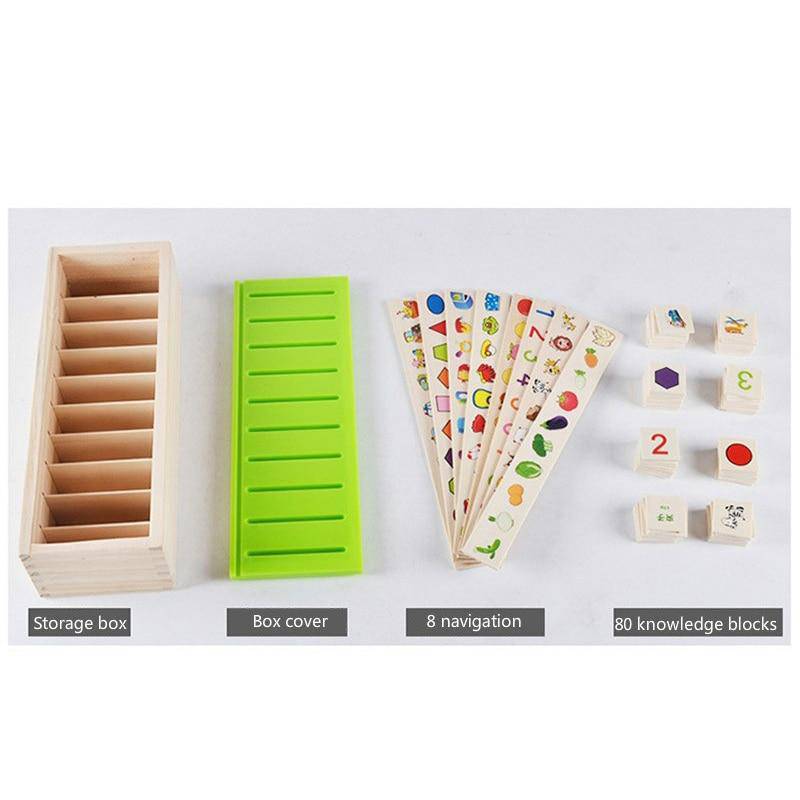 Wooden Cognitive Matching Toy