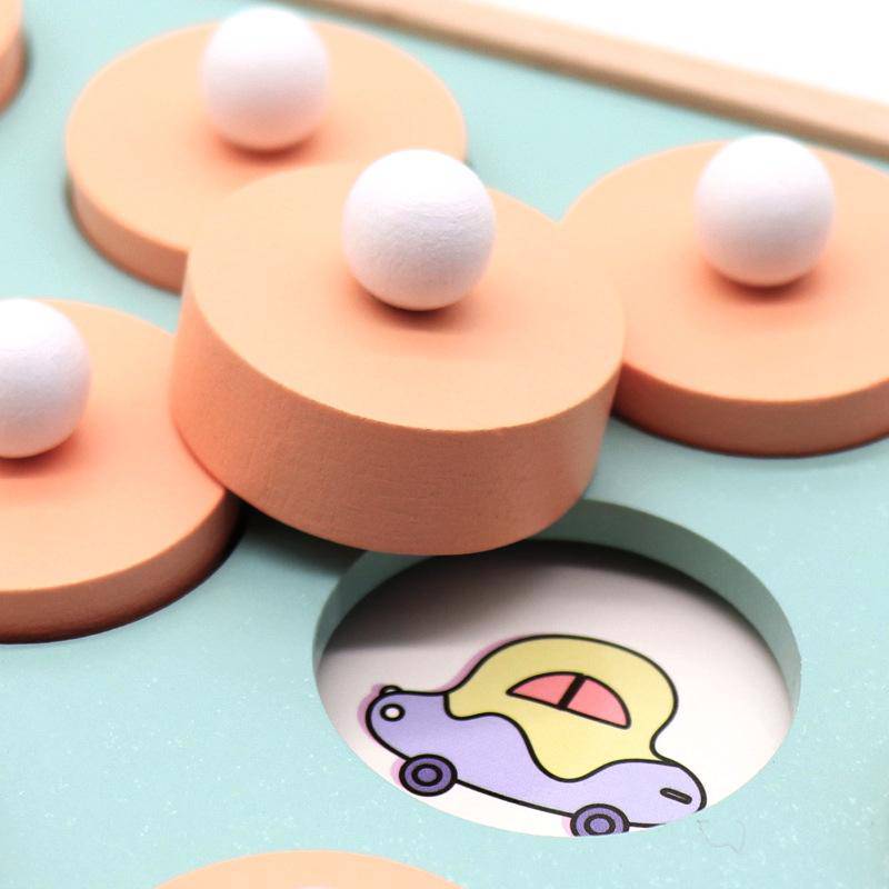 Wooden Montessori Memory Matching Game