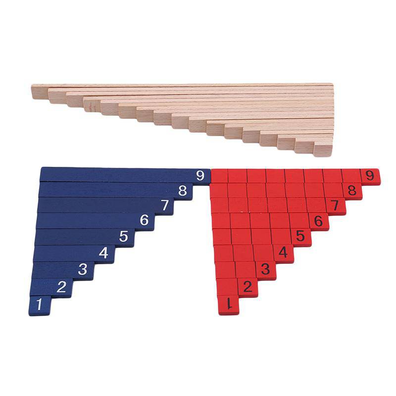 Mathe-Spielzeug aus Holz für Division, Multiplikation und Addition