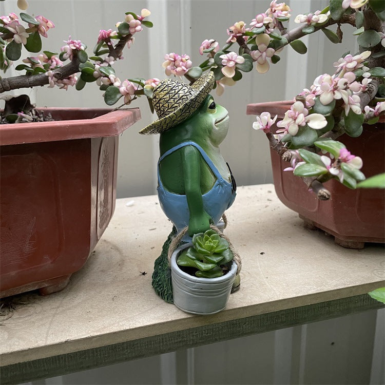 Resin Frog Animal Ornaments