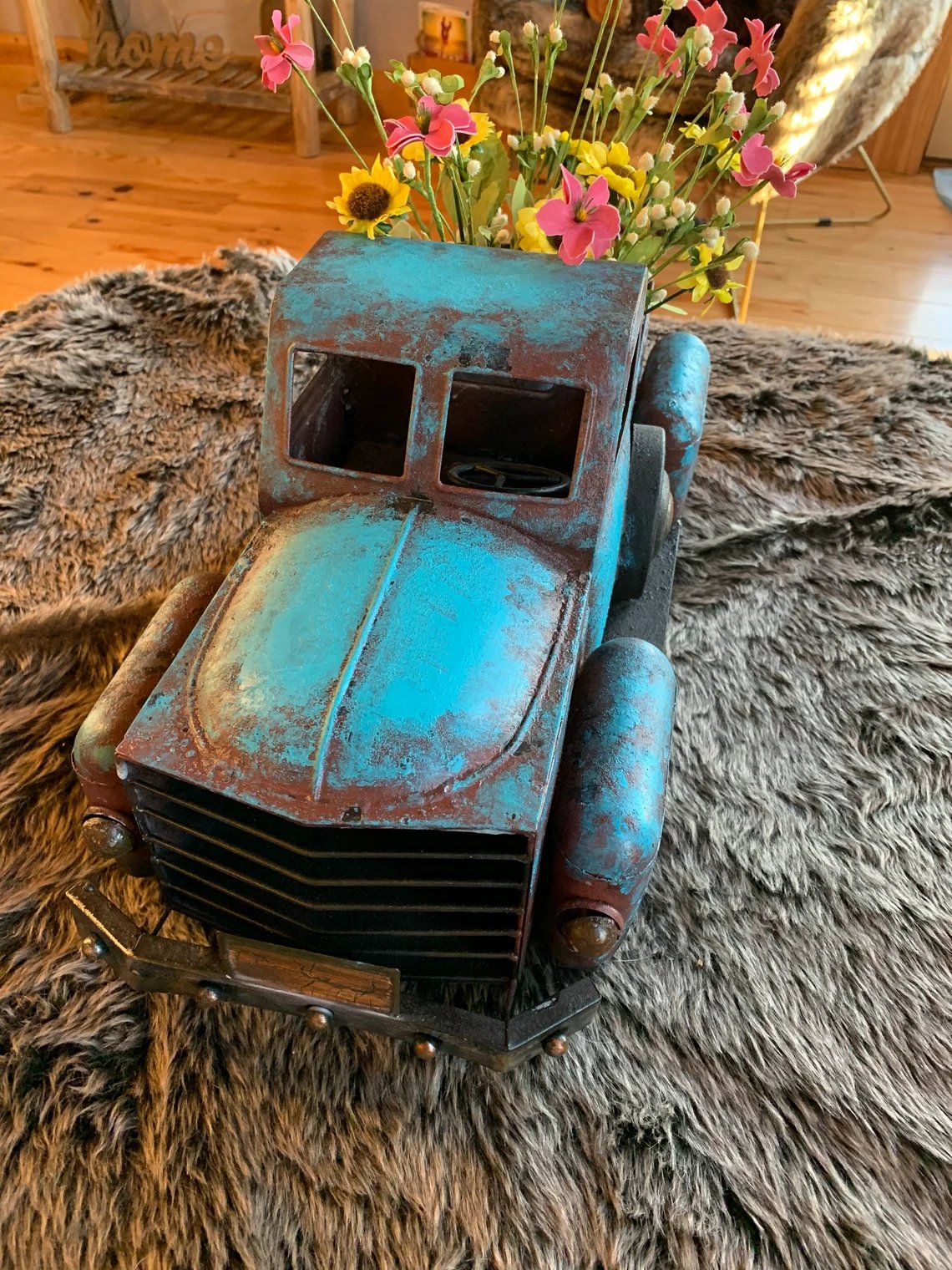 🎁Frühling Ostern Hot Sale 45 % RABATT💝Frühling Sommer Großer rustikaler Bauernhaus-LKW