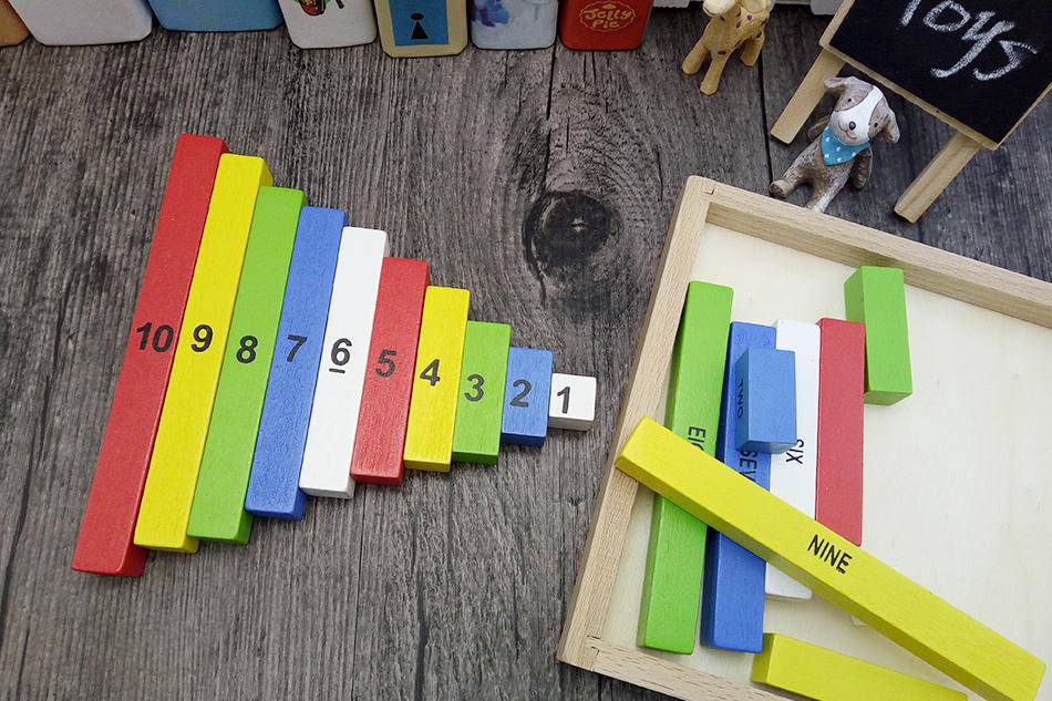 HÖLZERNES Montessori-DOMINO UND BLÖCKE ZUSÄTZLICHES PÄDAGOGISCHES SPIELZEUG