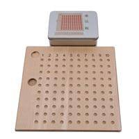 Mathe-Spielzeug aus Holz für Division, Multiplikation und Addition